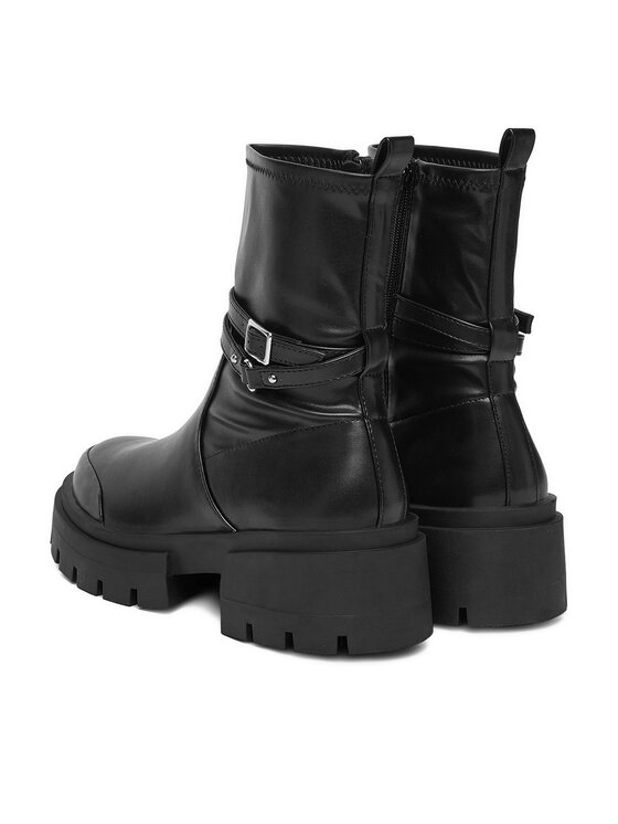 DeeZee DeeZee Μποτάκια W4LH101008D Μαύρο