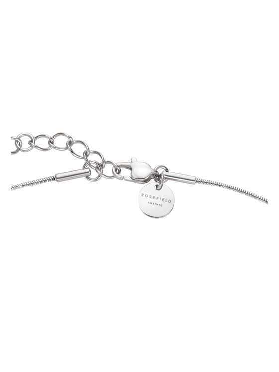 Rosefield Rosefield Naszyjnik Pavé Collection Srebrny