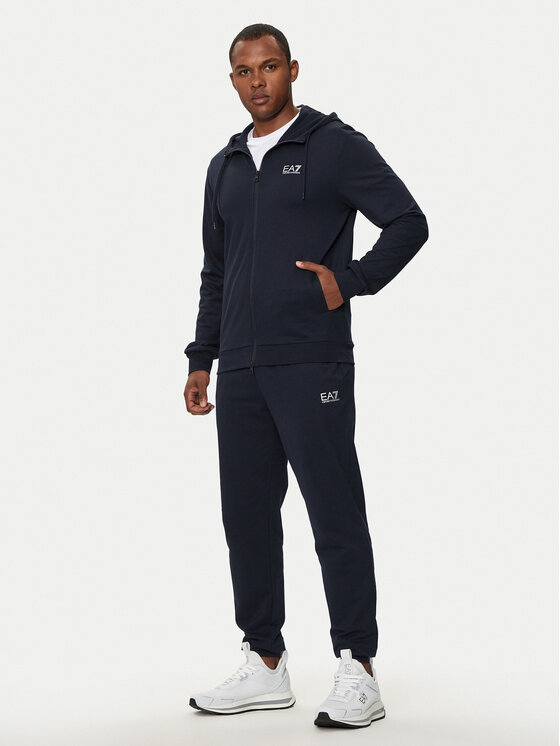 EA7 Emporio Armani EA7 Emporio Armani Pulóver 8NPM33 PJVRZ 0562 Sötétkék Regular Fit