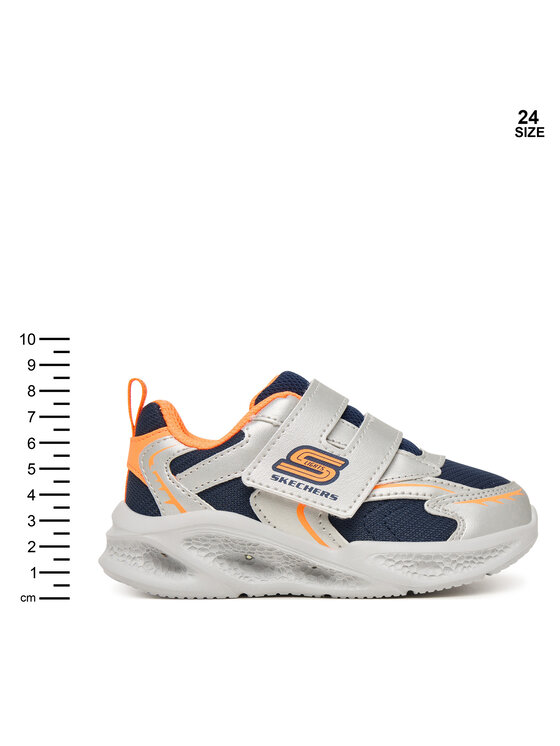 Skechers Skechers Tossud S-Lights: Meteor-Lights - Glow Spike 401498N/SLOR Hõbedane