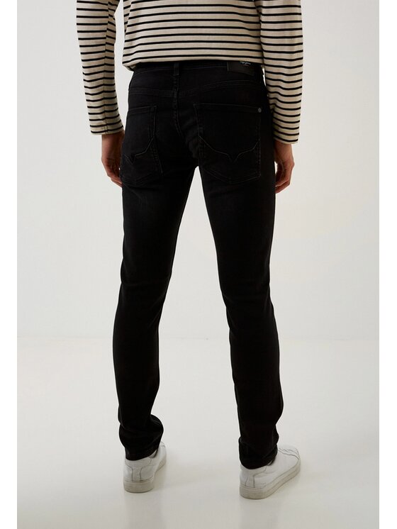 Pepe Jeans Pepe Jeans Jeansy Track Černá Regular Fit
