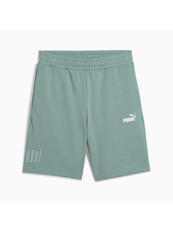 Puma Puma Szorty sportowe 684623 Zielony Regular Fit