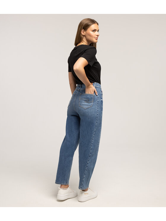 Lee Cooper Lee Cooper Jeansy CABRA 3122 Niebieski Barrel Fit