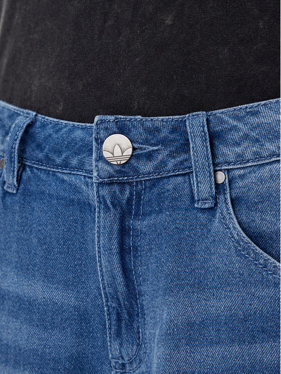 adidas adidas Džínsy adicolor Denim Adilenium JV7454 Modrá Wide Leg