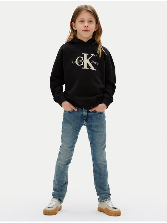 Calvin Klein Jeans Calvin Klein Jeans Jeans hlače IB0IB02189 M Modra Slim Fit
