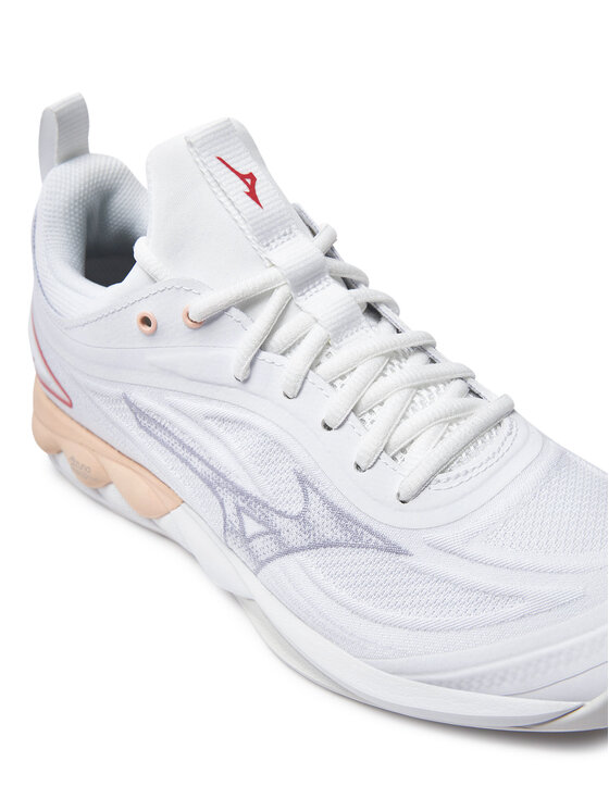 Mizuno Chaussures pour sport en salle Wave Luminous 3 V1GC2420 Blanc Modivo