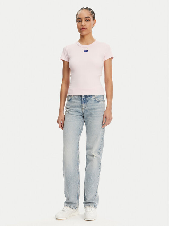 HUGO HUGO Blugi Getali_B 50537425 Albastru Straight Fit
