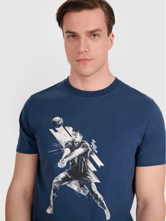 4F 4F T-shirt 4FRAW25TTSHM3237-46S Verde Regular Fit