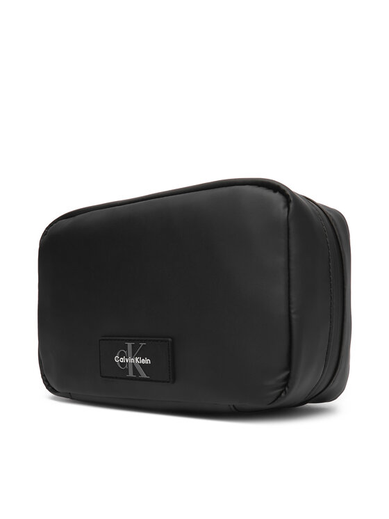 Calvin Klein Calvin Klein Kosmētikas somiņa Utility Dopp Kit W/ Hanger LV04D1135G Melns