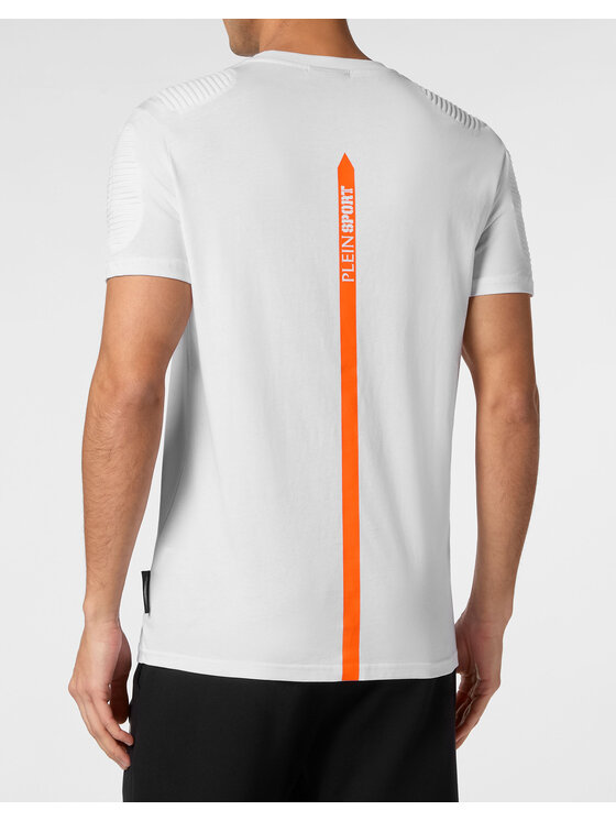 Plein Sport Plein Sport T-Shirt 14181 Biały Regular Fit