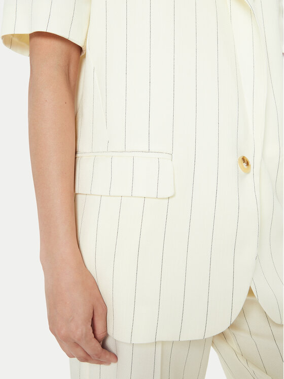 ViCOLO ViCOLO Marynarka TB2699 Écru Regular Fit