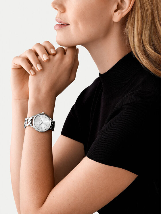 Michael Kors Michael Kors Zegarek MK7474 Srebrny