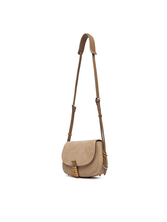 PINKO PINKO Сумка Saddle Mini PE PLTT 103831 A29N Бежевий