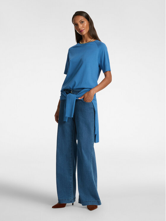 Elena Mirò Elena Mirò Maglione M580Z000721N024 Blu Regular Fit