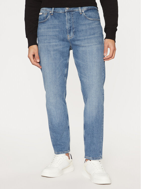 Calvin Klein Jeans Calvin Klein Jeans Blugi J30J327175 Albastru Tapered Fit