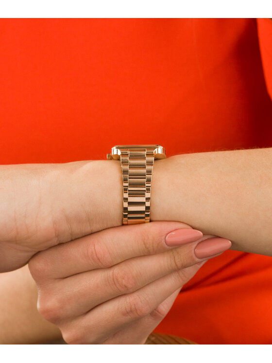 Obaku Obaku Zegarek V271LDVWSV Różowe złoto