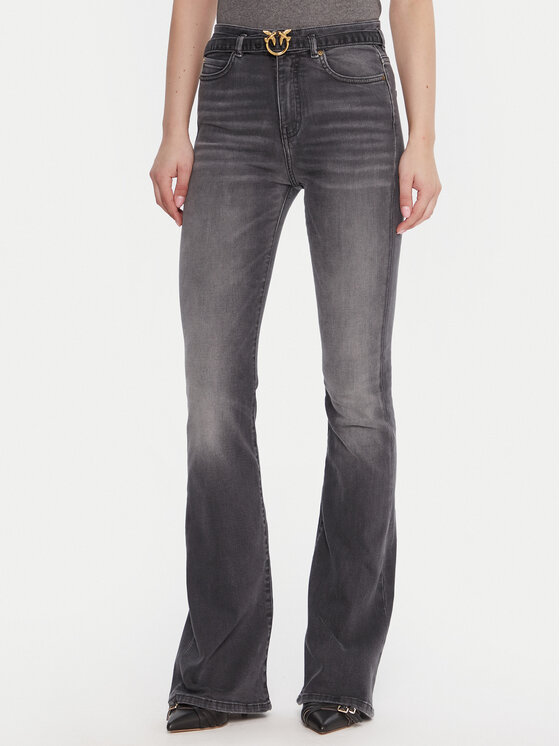 PINKO PINKO Jeans Flora 100166 A2S2 Grigio Flare Fit