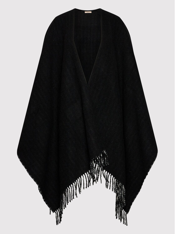 N°21 N°21 Пончо 22I N2M1 6903 6983 Чорний Regular Fit