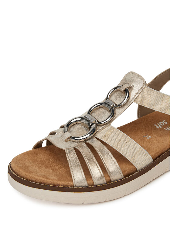Remonte Remonte Sandalen D2073-60 Goldfarben