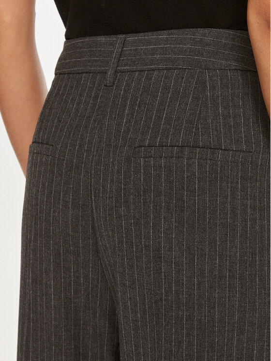 Marella Marella Auduma bikses Lodola 2423136311 Pelēks Regular Fit