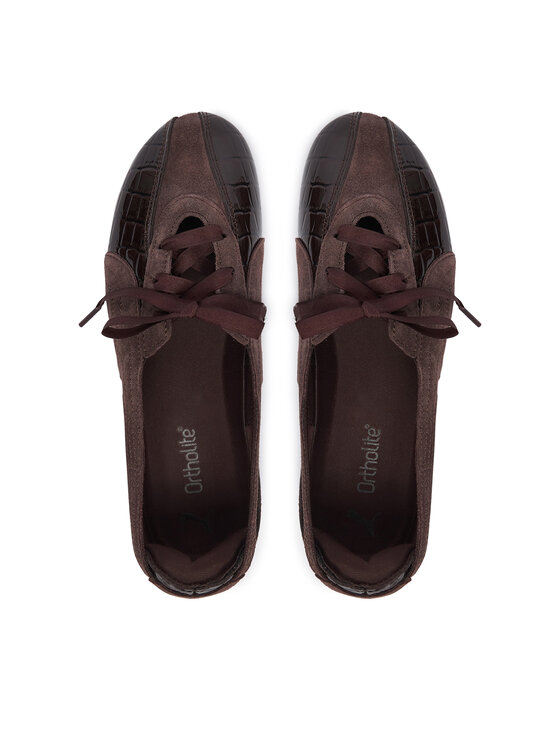Puma Puma Balerinke Speedcat Ballet Nova Croc 40881301 Smeđa