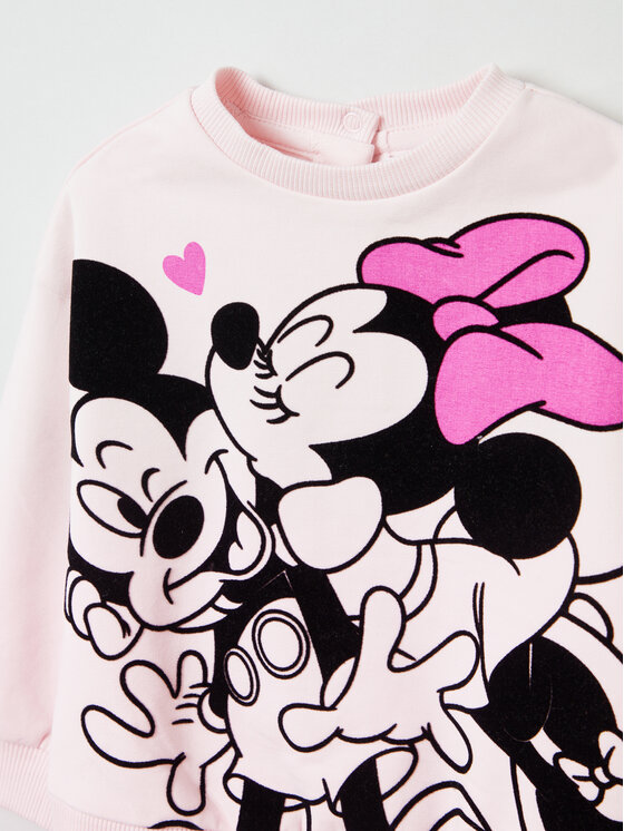 OVS Completo felpa e leggings MINNIE 1843581 Rosa Regular Fit Modivo