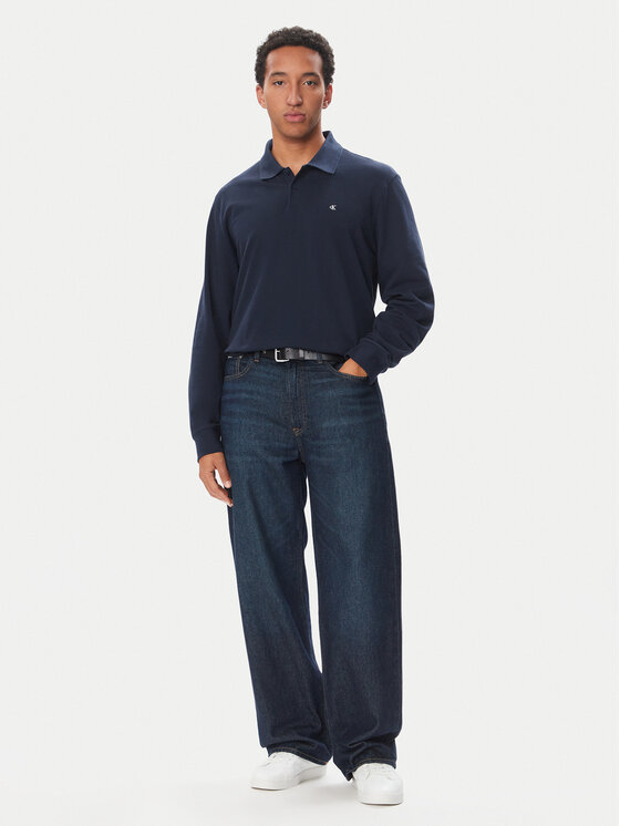 Calvin Klein Jeans Calvin Klein Jeans Polo majica LV04RH263G Mornarsko modra Regular Fit