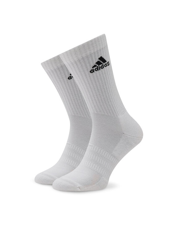 adidas adidas Дълги чорапи unisex Cushioned Crew Socks 3 Pairs HT3446 Бял