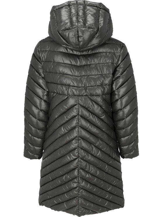 Perso Perso Zimný kabát BLH211007F Čierna Regular Fit
