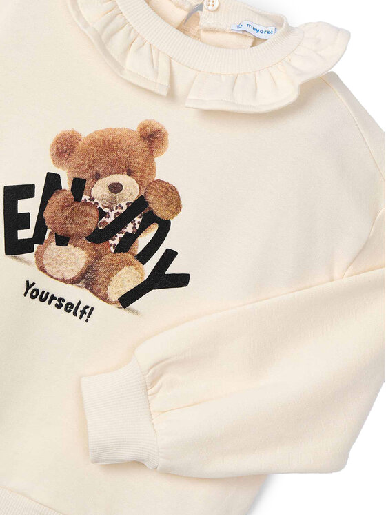 Mayoral Mayoral Sweatshirt 4430 Écru Regular Fit