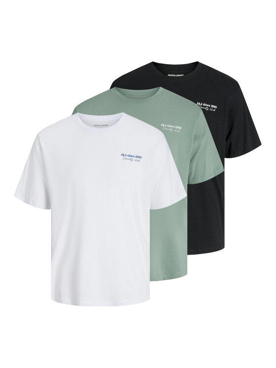 Jack & Jones Jack & Jones Souprava triček Ninety 12288312 Barevná Relaxed Fit