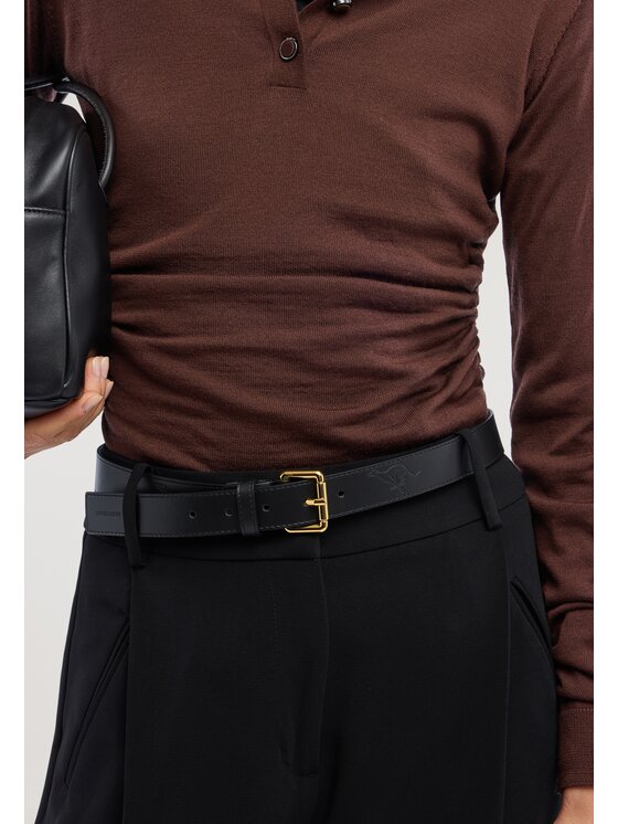 Trussardi Trussardi Pasek B343B100024N033 Czarny