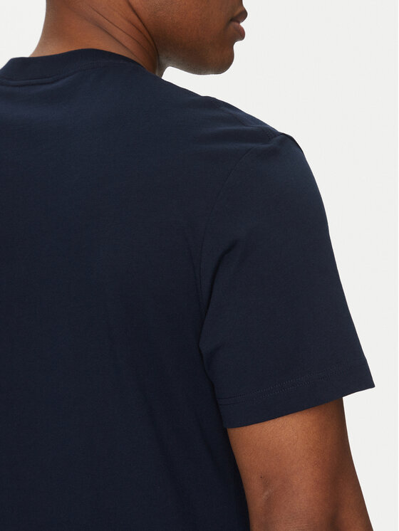 Lacoste Lacoste T-shirt TH2827 Tamnoplava Regular Fit