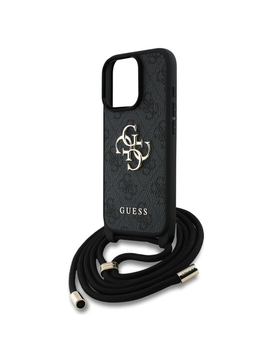Guess Guess Etui na telefon Apple iPhone 16 Pro Max Czarny