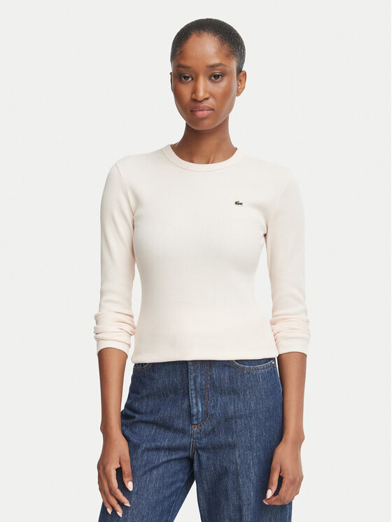 Lacoste Lacoste Блуза TF1692 Светлорозов Slim Fit