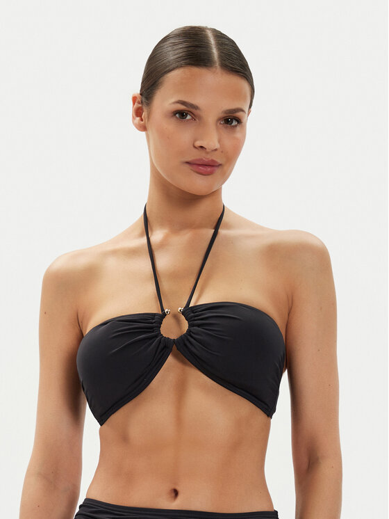 MICHAEL Michael Kors MICHAEL Michael Kors Bikini pezzo sopra MM2R239 Nero