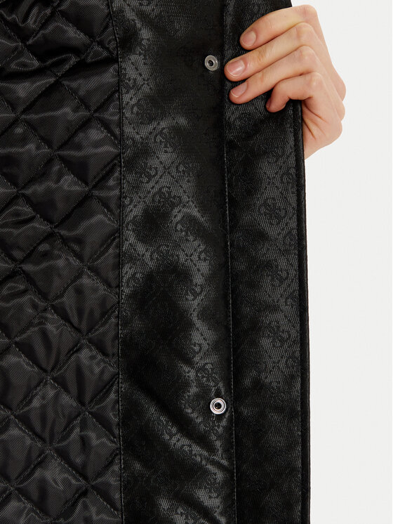 Guess Guess Parka Elly W4BL35 WFIR2 Czarny Regular Fit