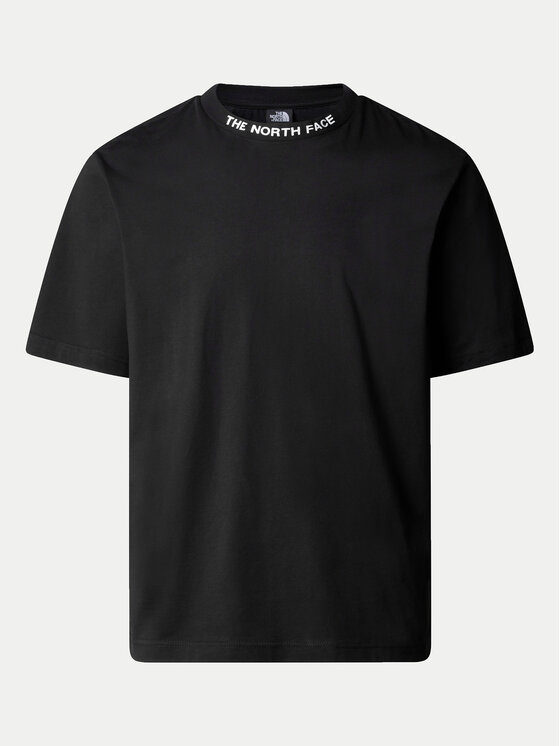 The North Face The North Face T-krekls Zumu NF0A87DD Melns Regular Fit