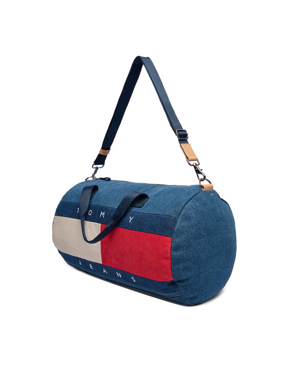 Tommy Jeans Tommy Jeans Torba za vikend Archive Denim Duffle AM0AM13813 Plava