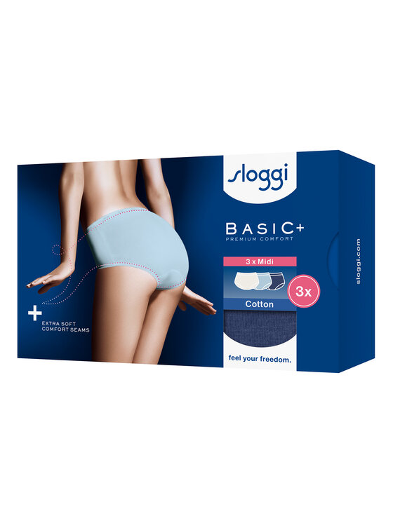 Sloggi Sloggi Komplet bokserek Basic 10107163 Kolorowy