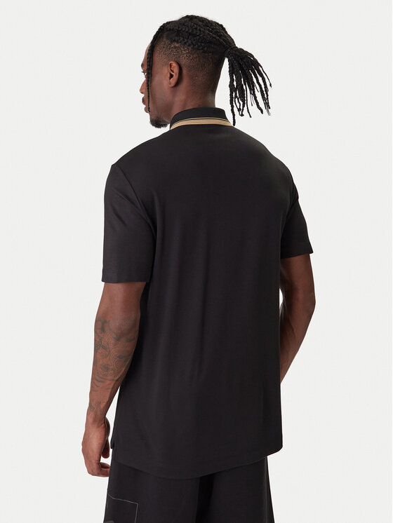 EA7 Emporio Armani EA7 Emporio Armani Polo 7M001333 AF13739 UC001 Czarny Regular Fit