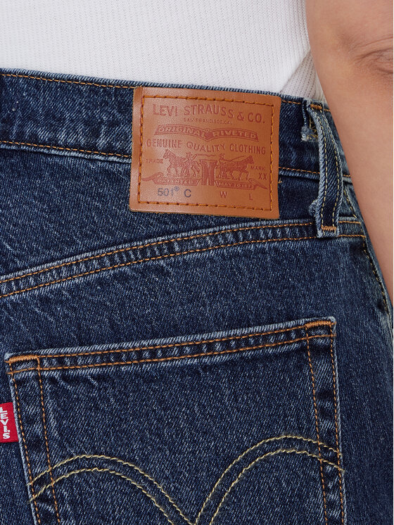 Levi's® Levi's® Blugi 501® Curve 0036A-0005 Albastru Straight Fit