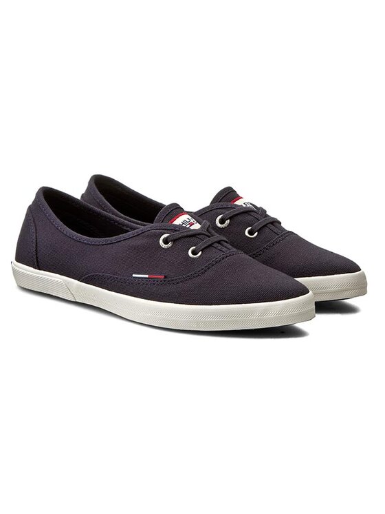 Tommy Hilfiger Tommy Hilfiger Sneakers aus Stoff Johanna 1D EN56821000 Dunkelblau