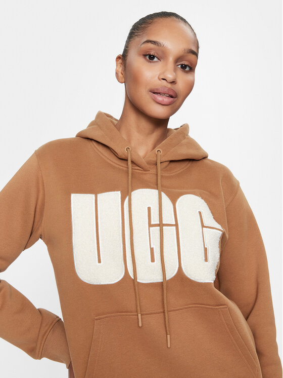 Women's Rey UGGfluff Logo Hoodie