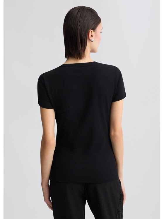 Liu Jo Liu Jo T-shirt TA5214JS003M9288 Nero Regular Fit