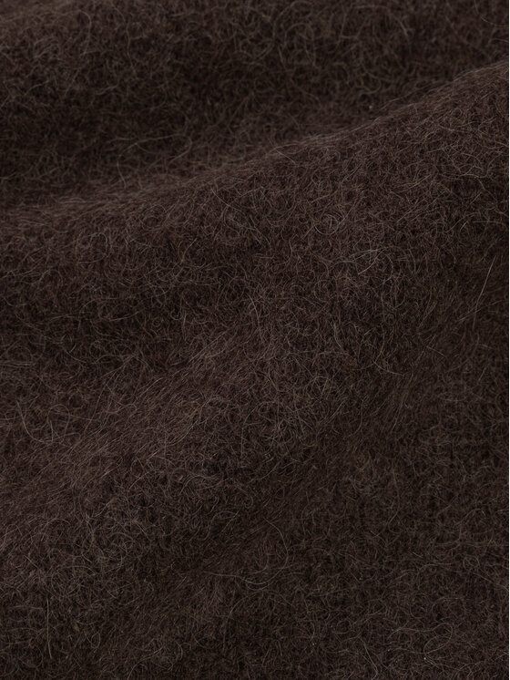 Le Collet Le Collet Sweter DIANA Brązowy Oversize