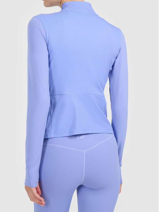 4F 4F Bluza 4FWAW26TFSWF0917-34S Niebieski Active Fit
