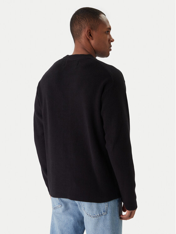 Calvin Klein Jeans Calvin Klein Jeans Svetr J30J322460 Černá Loose Fit