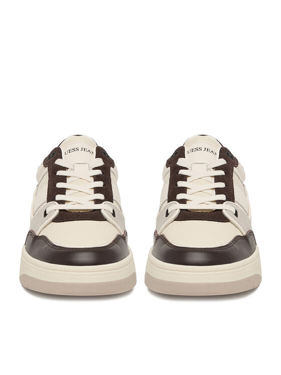 Guess Jeans Guess Jeans Sneakersy EO-TEKSAS-01 126AM Écru