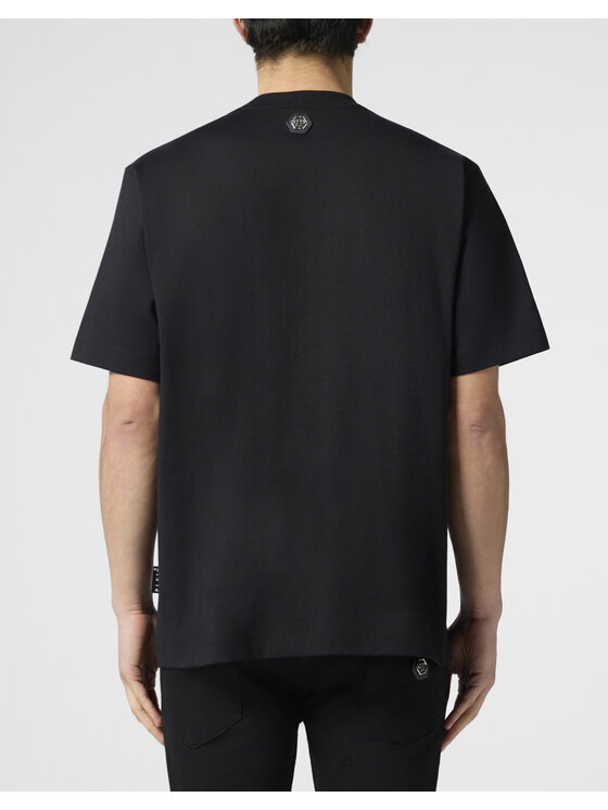 PHILIPP PLEIN PHILIPP PLEIN T-Shirt 30562 Czarny Regular Fit